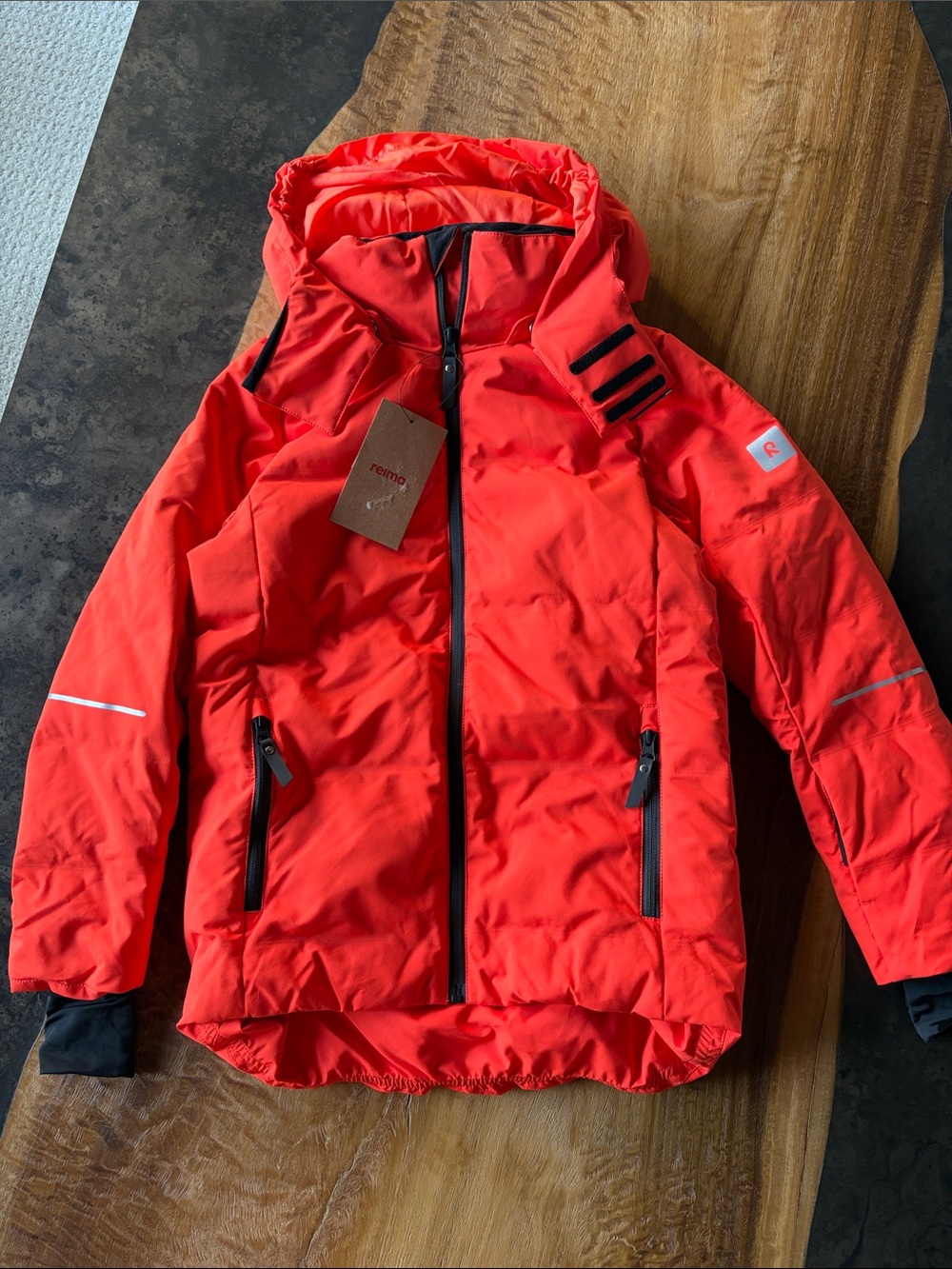 Kids' down ski jacket Aikkula